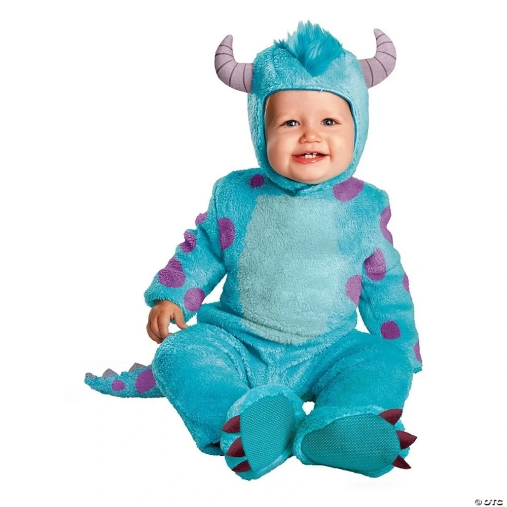 Disney Monsters Inc. pixar costume coverall baby toddler boy girl Sully